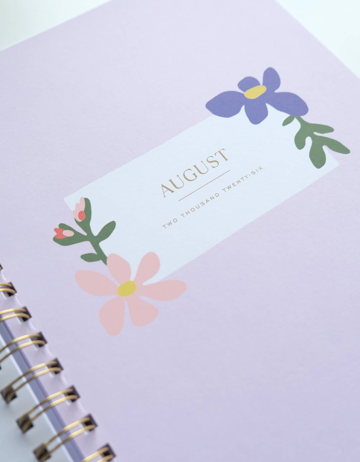 Idlewild Co. - 2026 Fullsize Softcover Planner, Primary Blooms