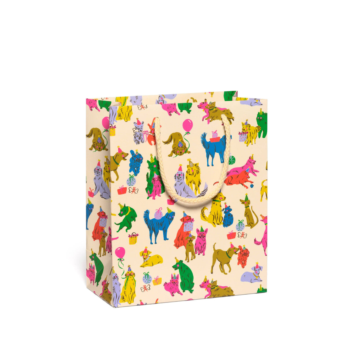 Red Cap Cards - Puppy Party gift bags