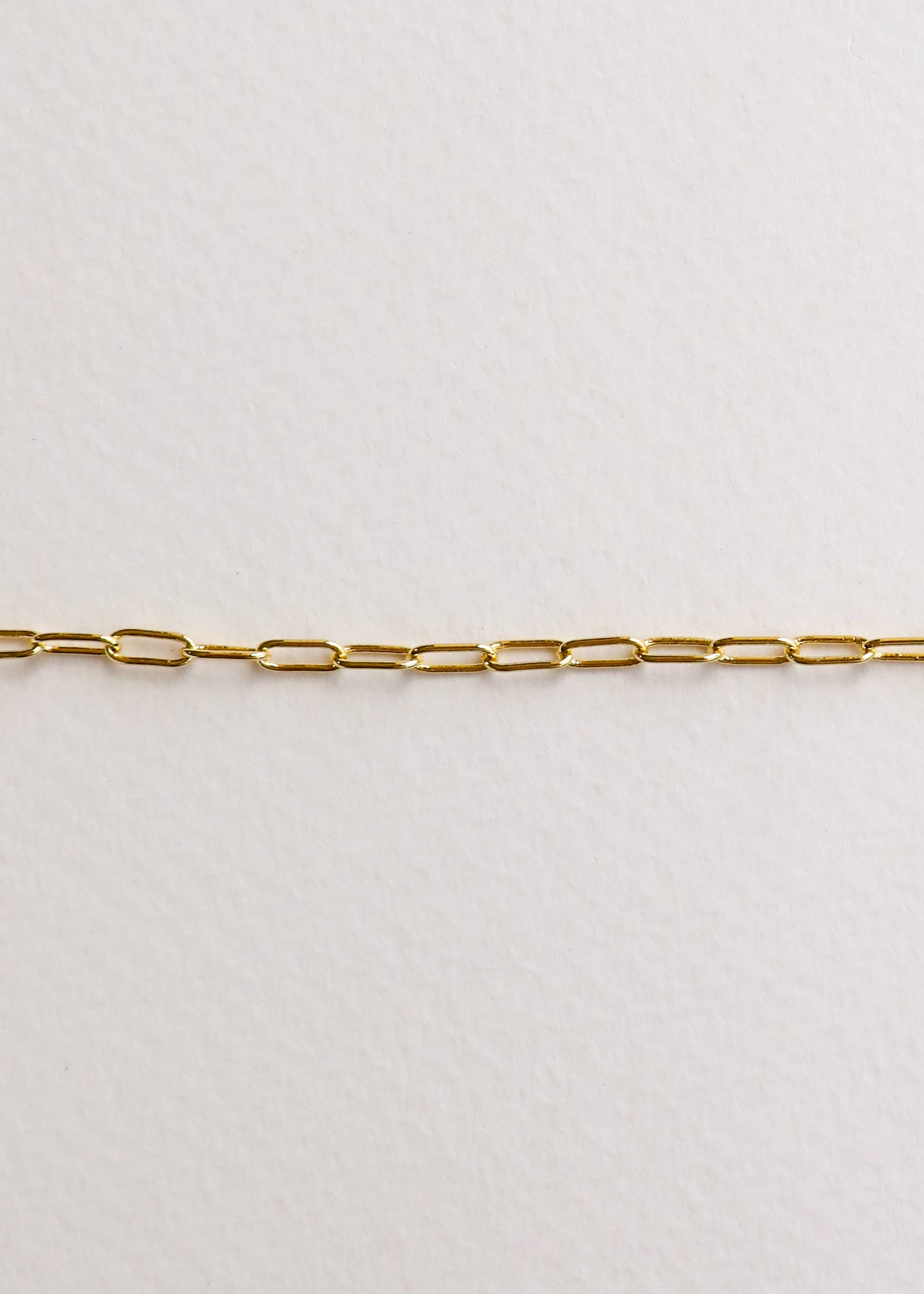 JaxKelly - Small Link Chain Necklace - 18k Gold Plated