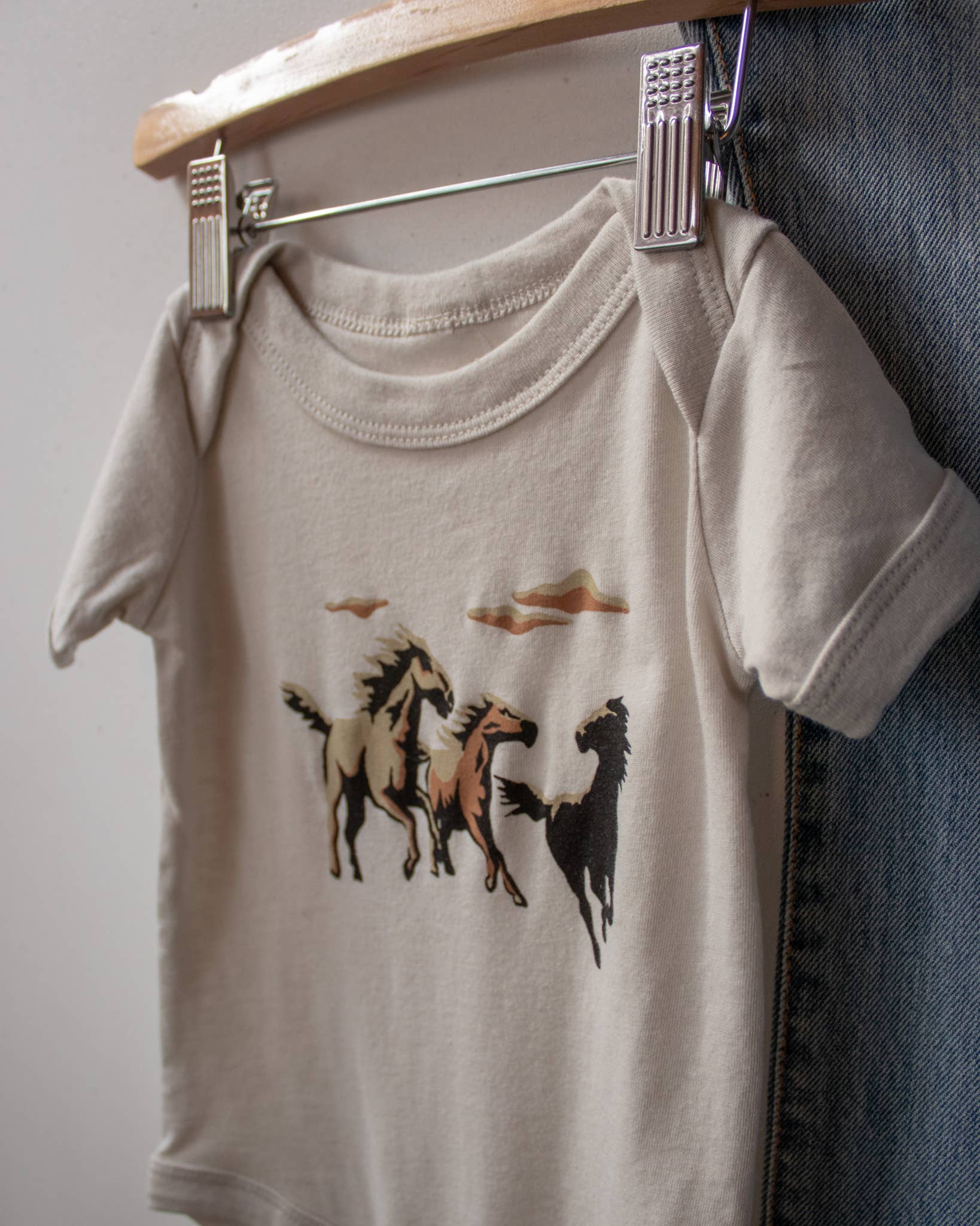 Shop Good - Wild Horses Western Infant Onesie