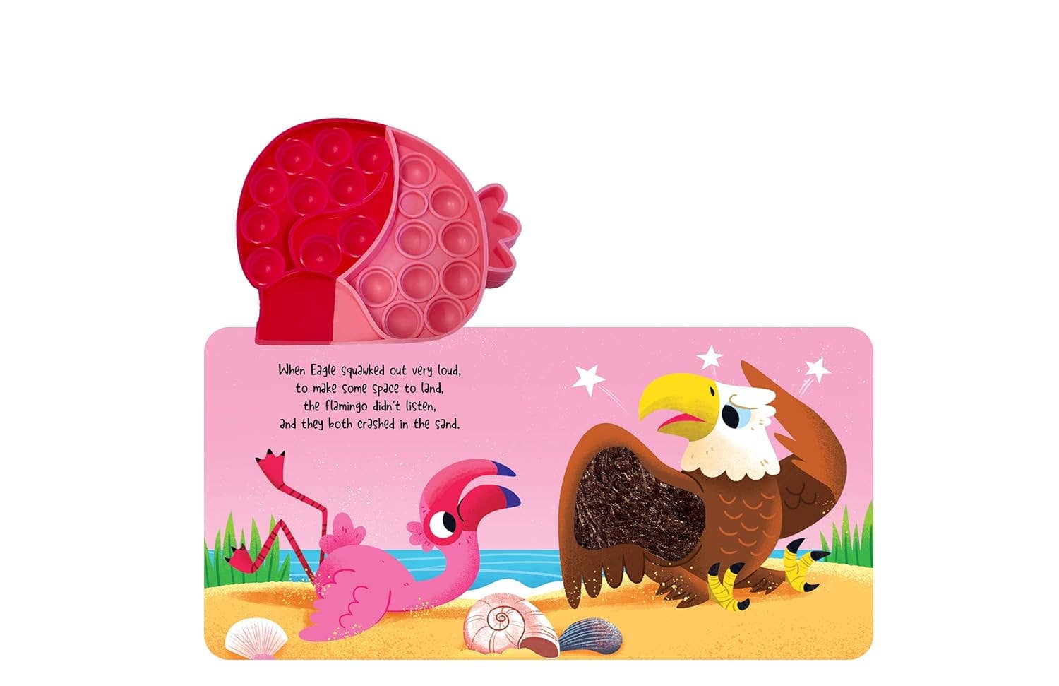 Little Hippo Books - Little Flamingo - Your Sensory Fidget Friend