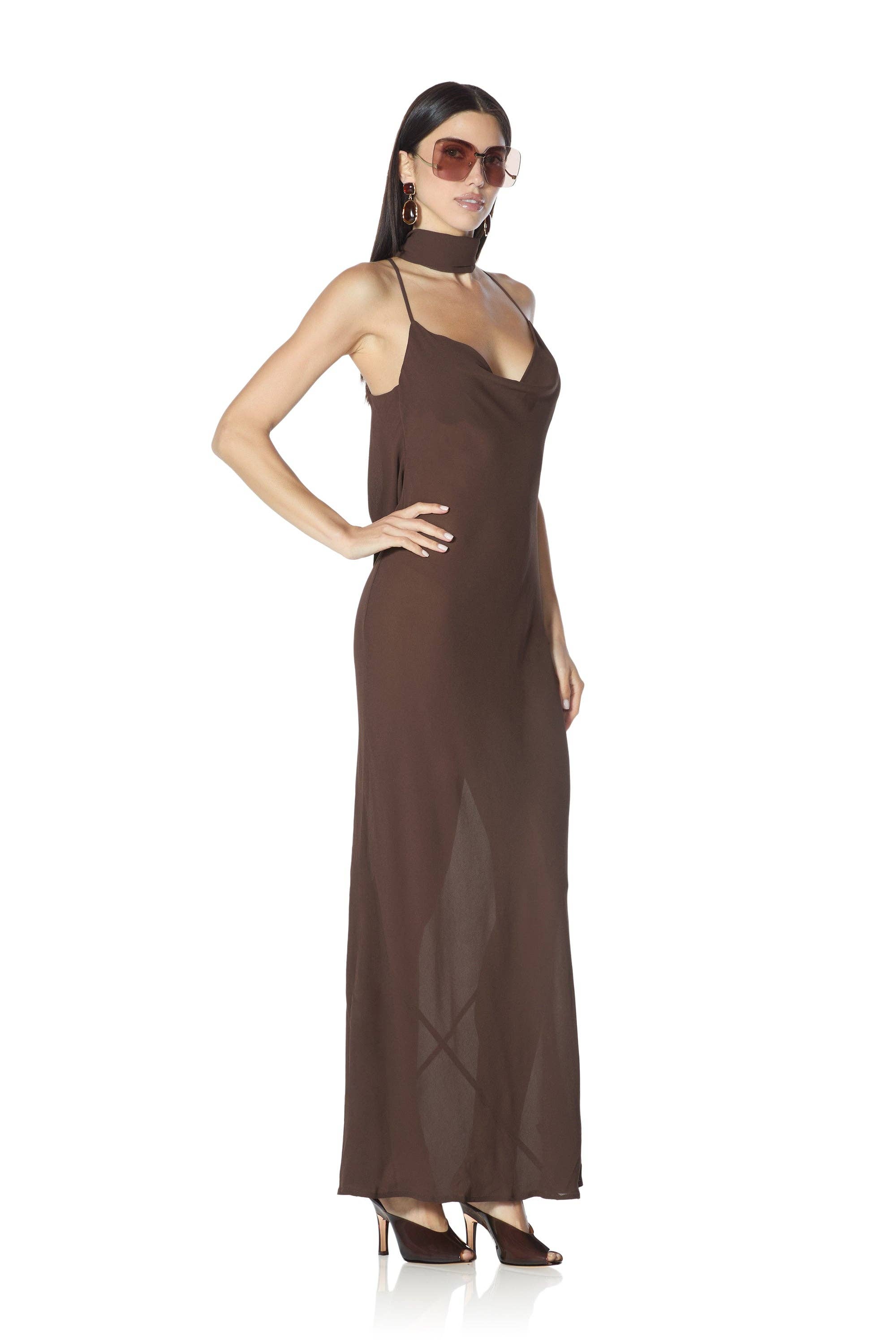 AFRM - Cheryl Dress - Espresso