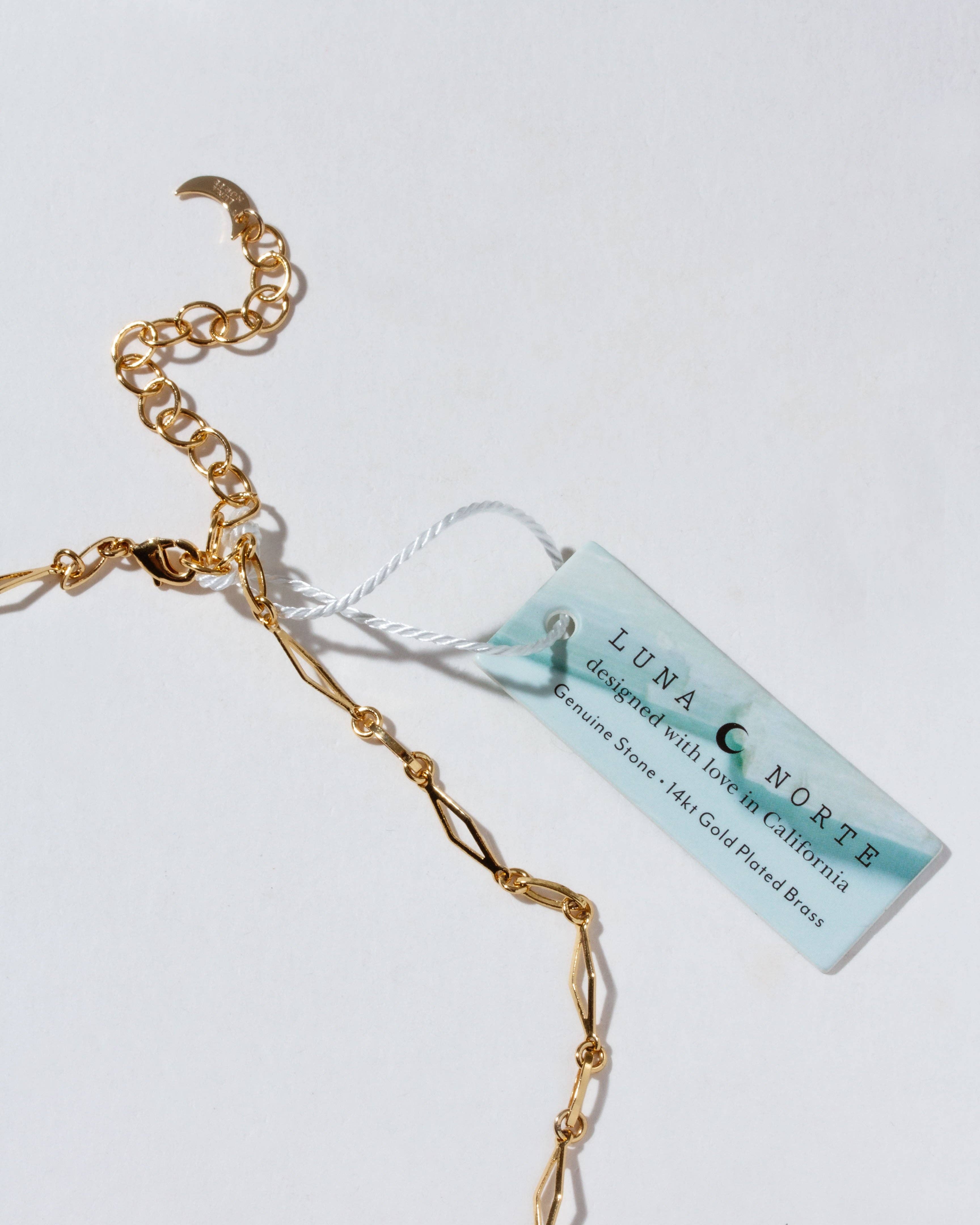 Luna Norte - Boho Balance Pendant- Quartz