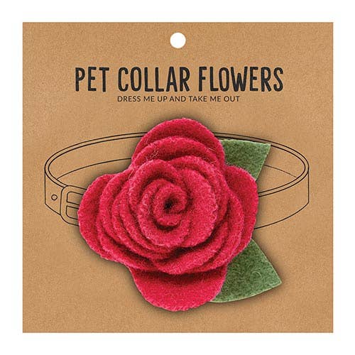 Medium Pet Collar Flower - Marigold