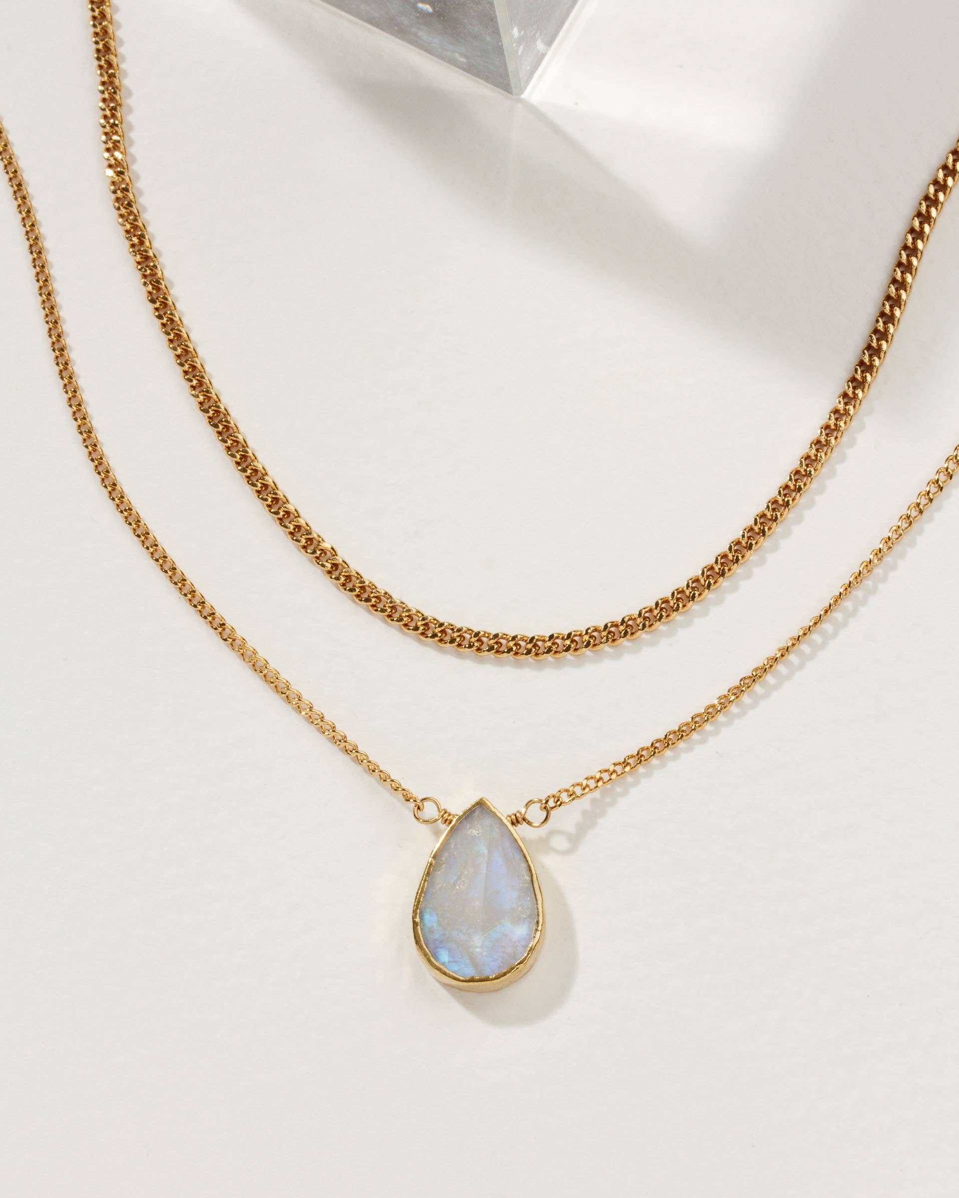 Luna Norte - Daily Necklace Set - Moonstone