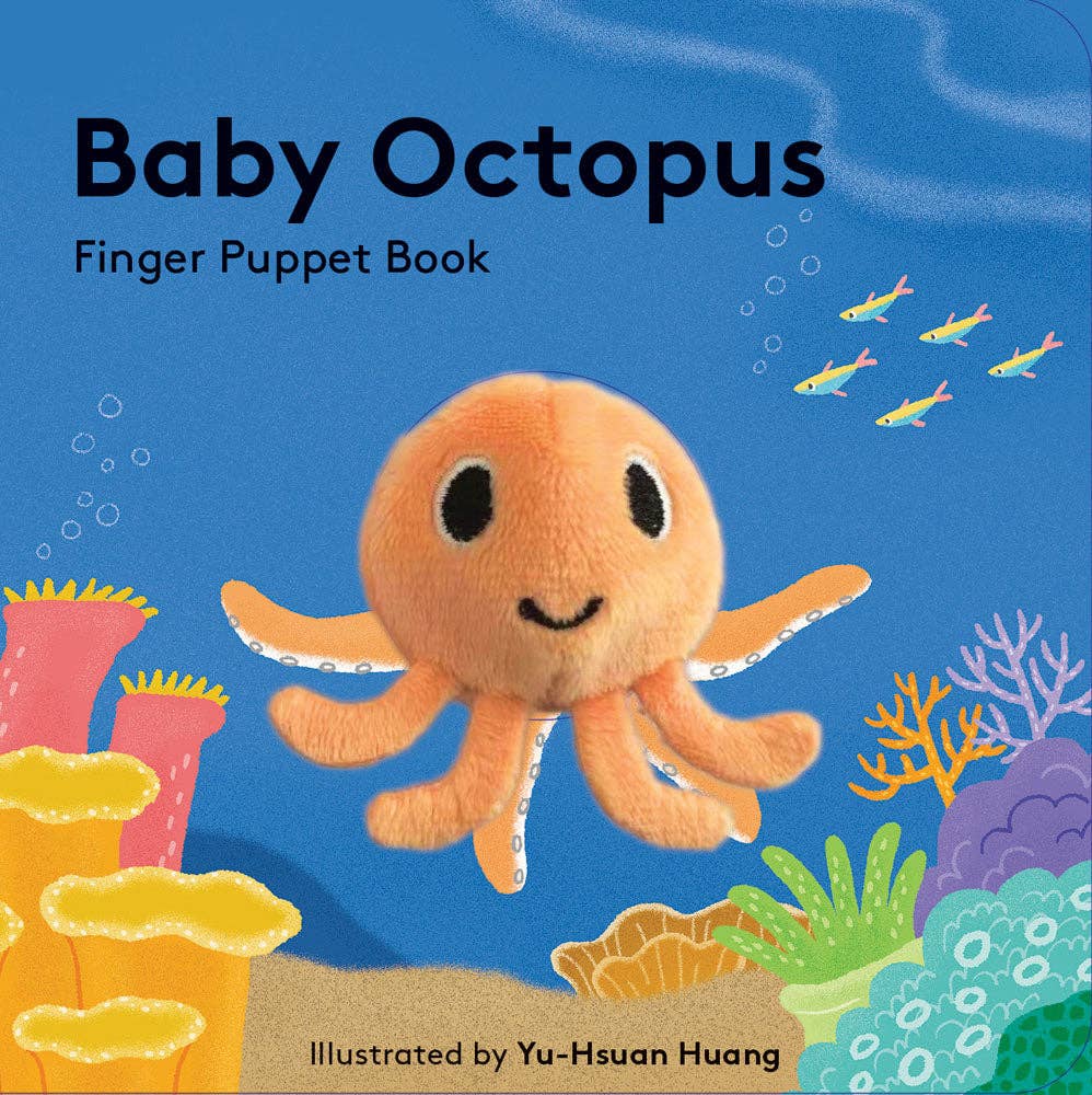 Chronicle Books - Baby Octopus: Finger Puppet Book