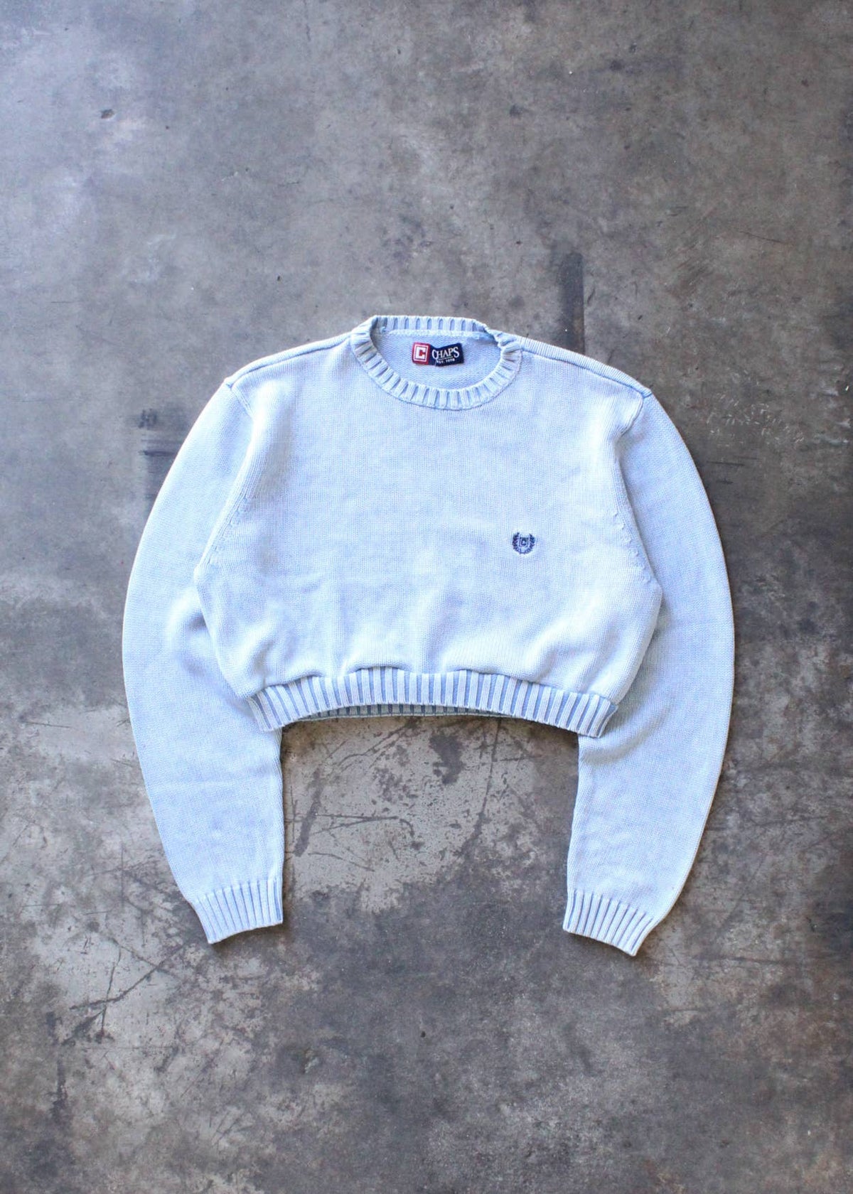 American Recycled Clothing - Acid Wash Cropped Knit Sweater Bundle