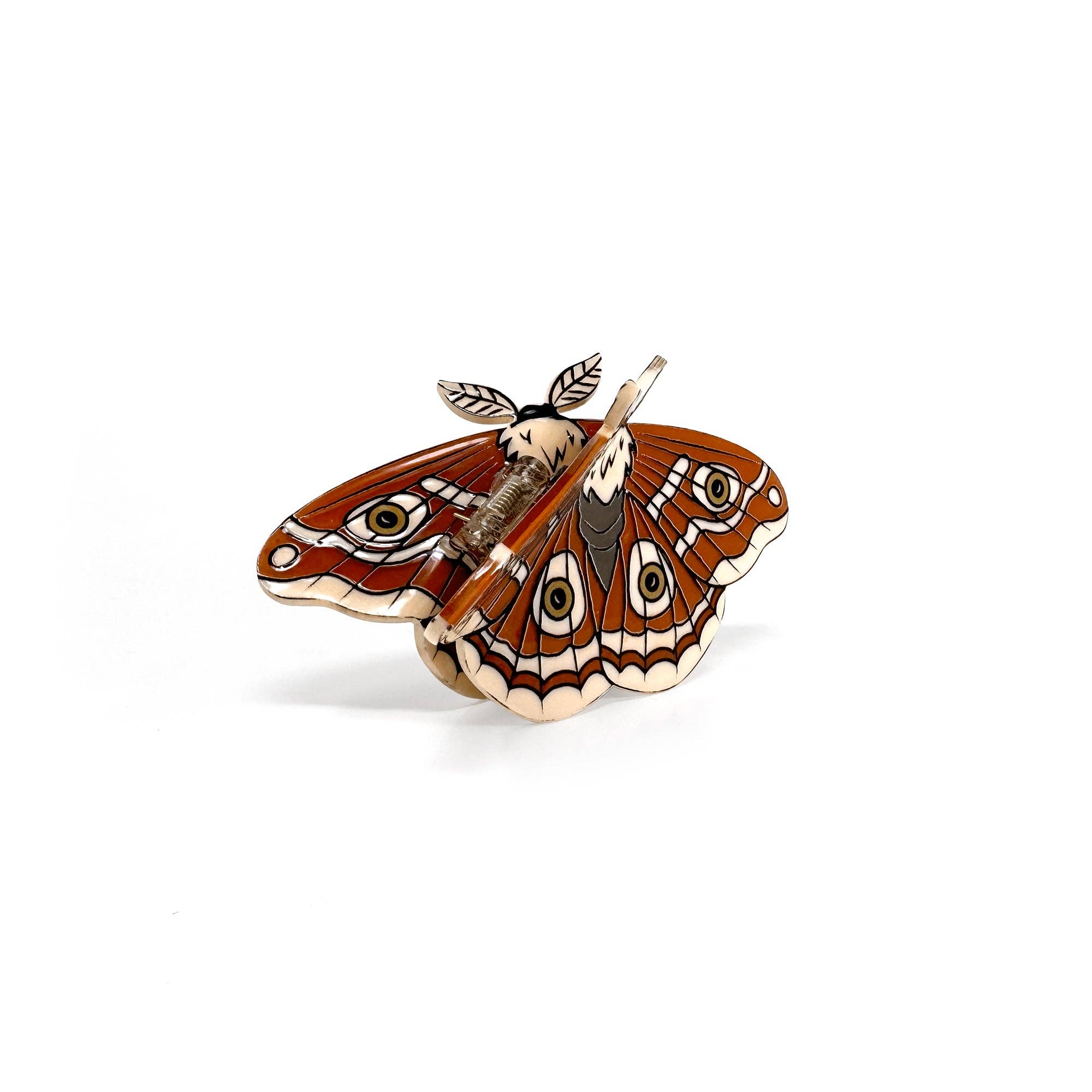 Lunar Moth Hair Claw Clip