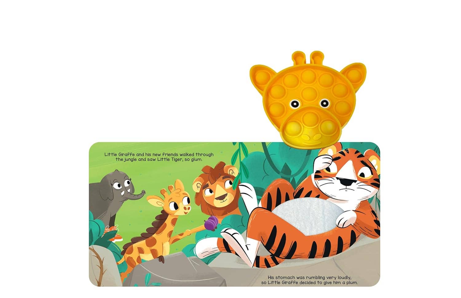 Little Hippo Books - Little Giraffe - Your Sensory Fidget Friend