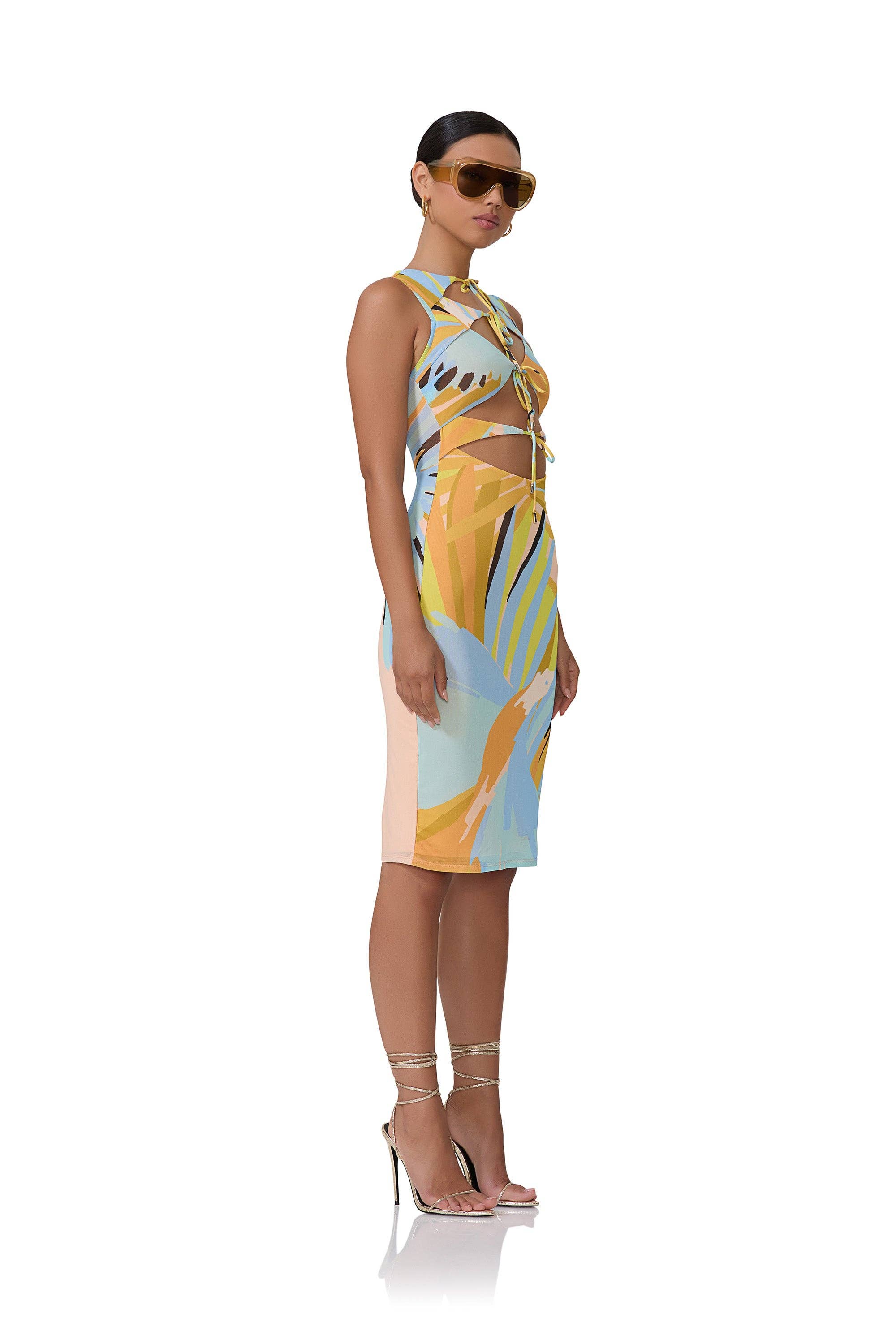 AFRM - Rheana Dress - Bird of Paradise