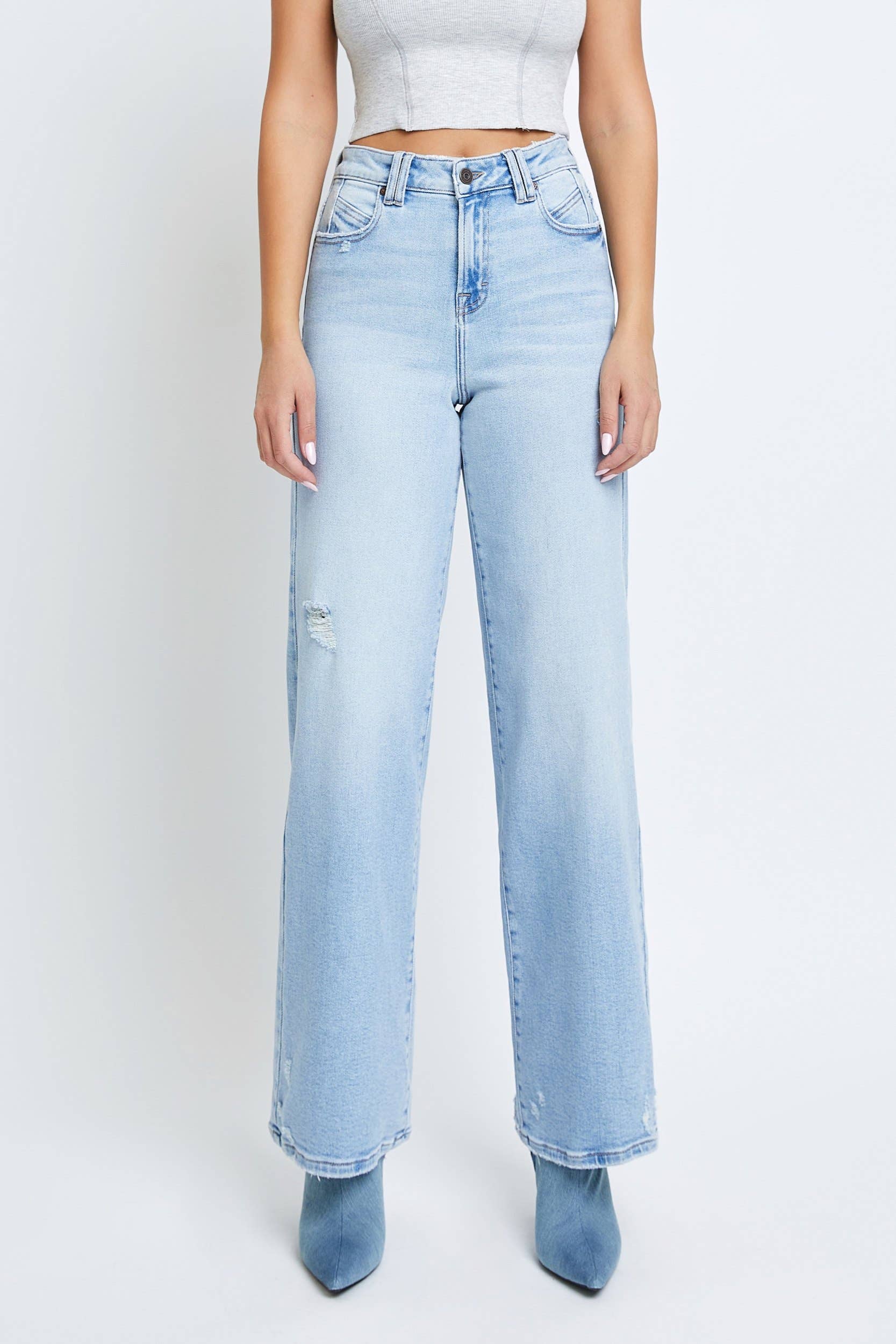 Nori Stretch 31" Inseam Wide leg