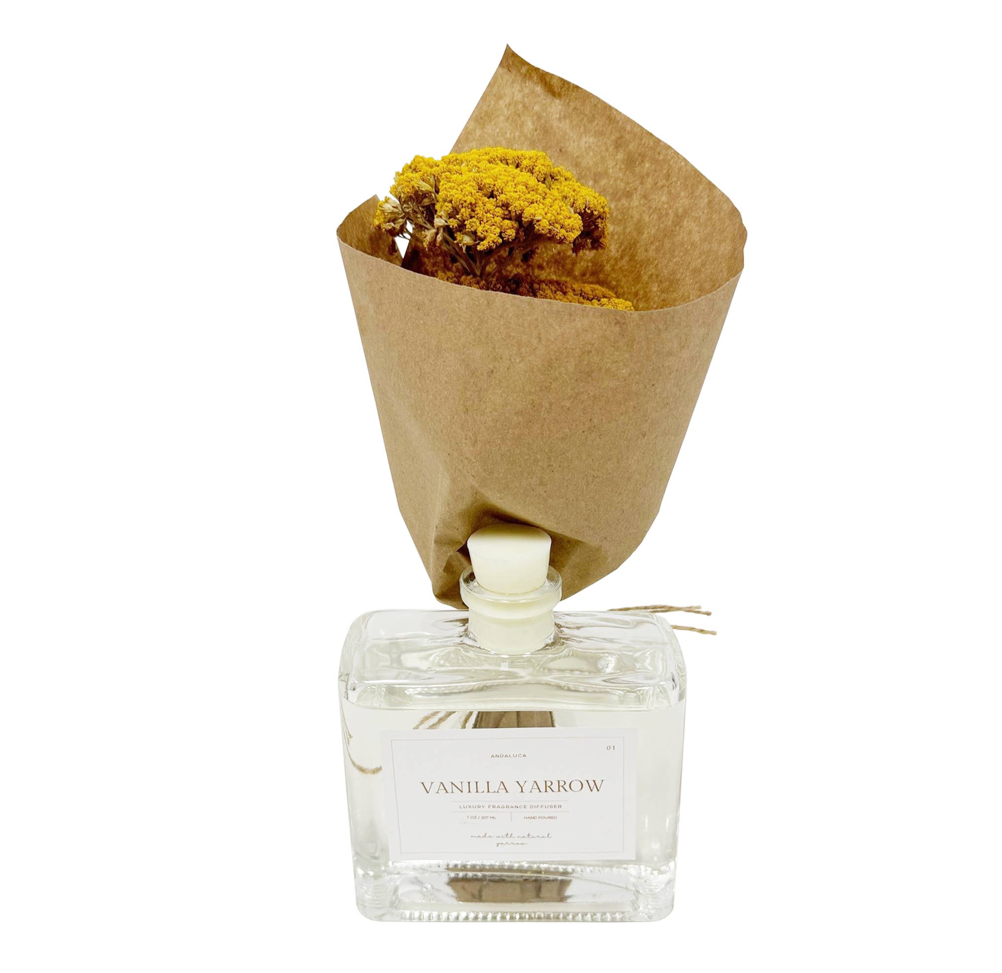 Andaluca - Vanilla Yarrow Botanical Reed Diffuser