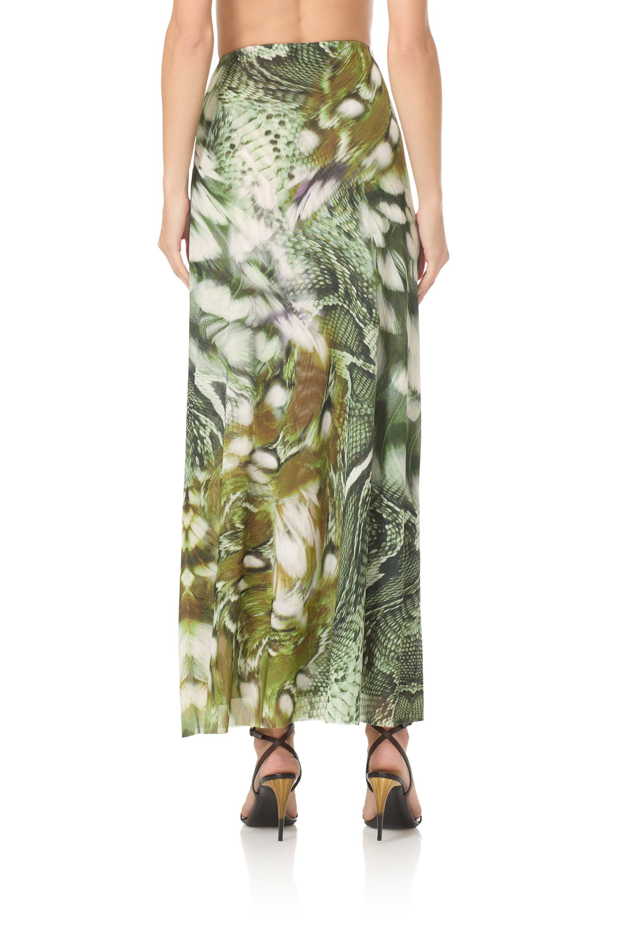 AFRM - Sera Skirt - Vintage Swirl Snake