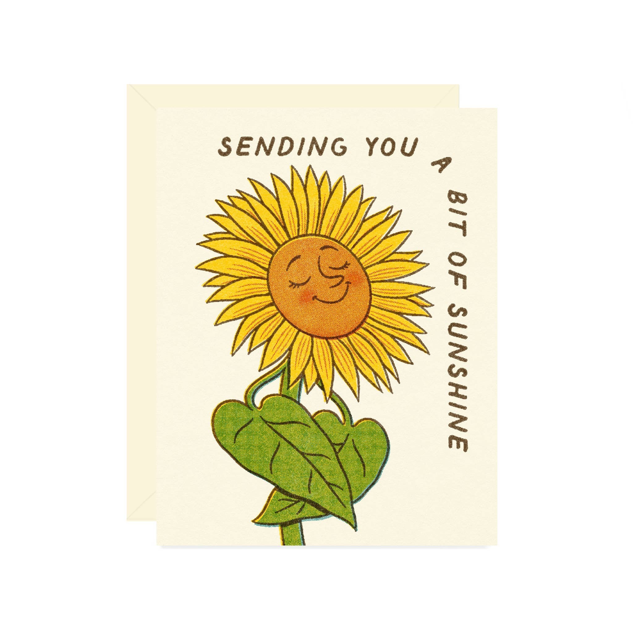 Wallflower Paper & Party - Sunflower Encouragement Card