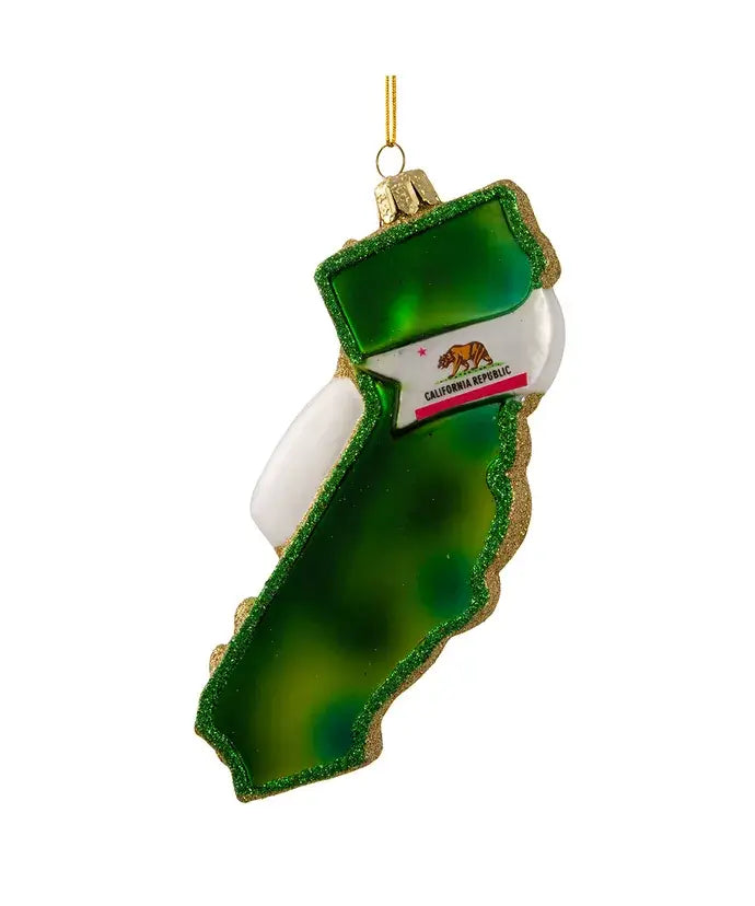 Kurt S. Adler, Inc. - California Cityscape Glass Ornament