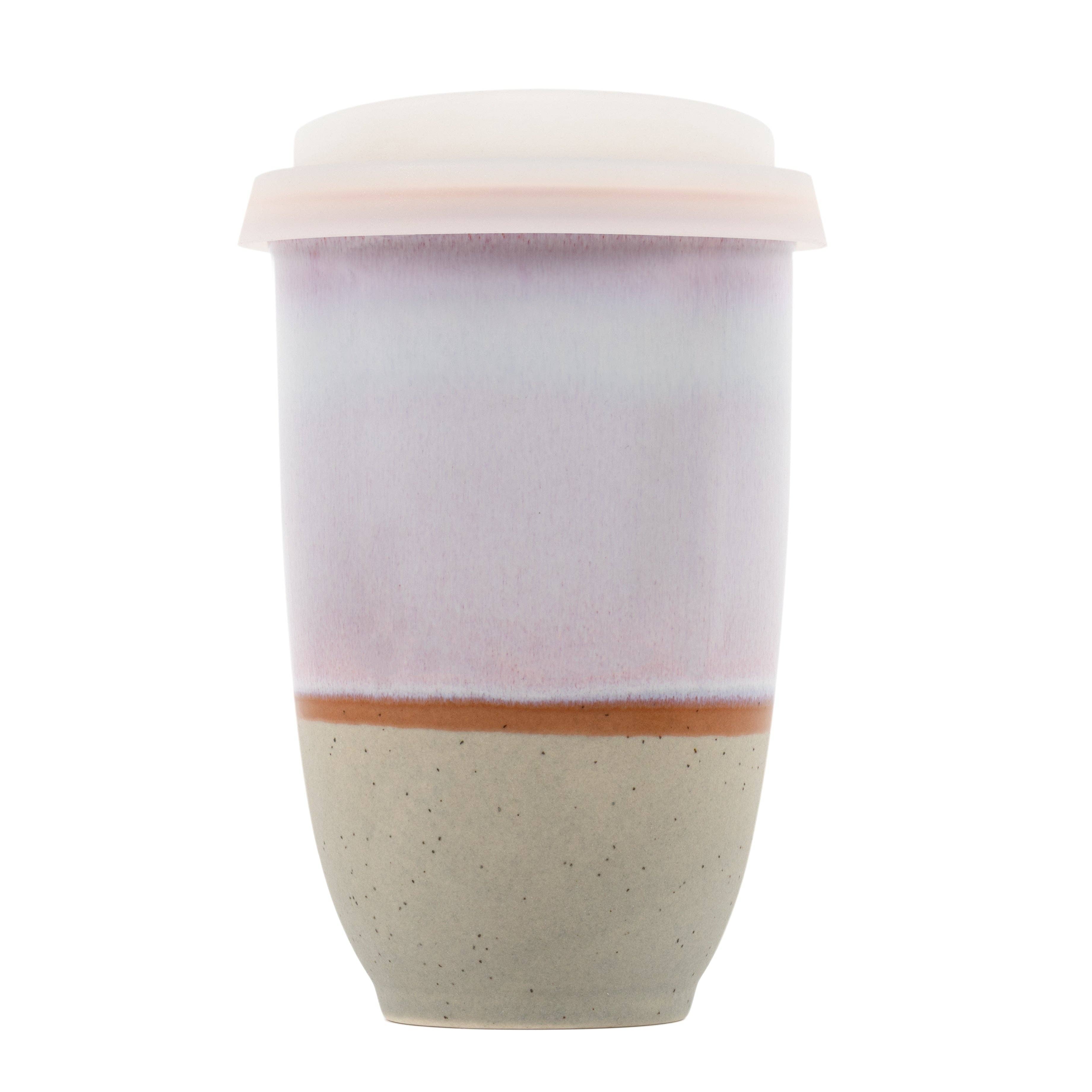 Nova Ceramics Travel Mugs - Horizon Ceramic Travel Mug – 12oz with Lid & Sleeve