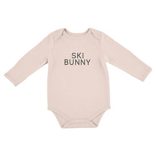 Stephan Baby by Creative Brands - Winter Wonderland LS Snapshirt-Ski Bunny