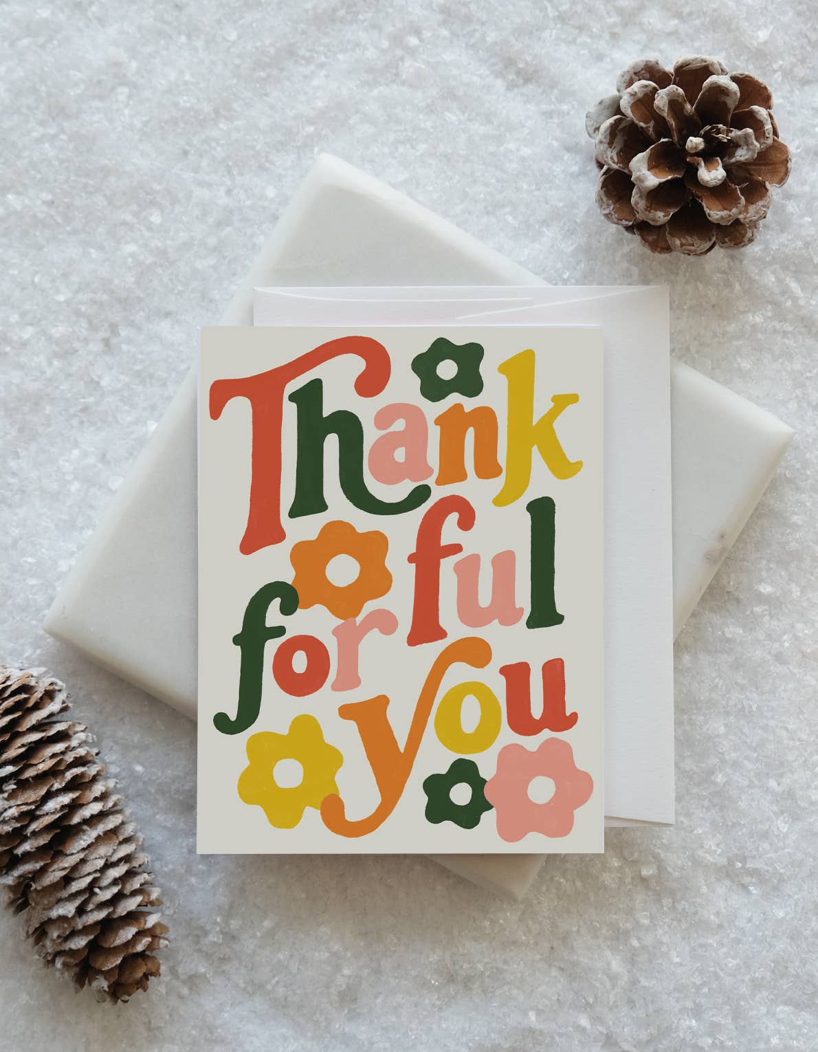 Idlewild Co. - Thanksgiving Greeting Card | Thankful Daisies