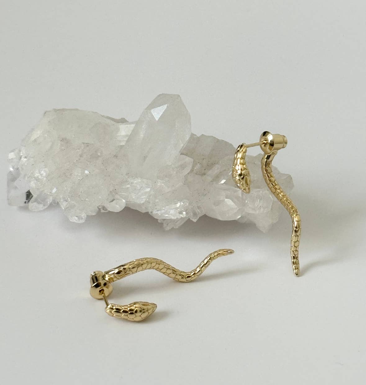 Tramps+Thieves - Cleo Serpent Earrings