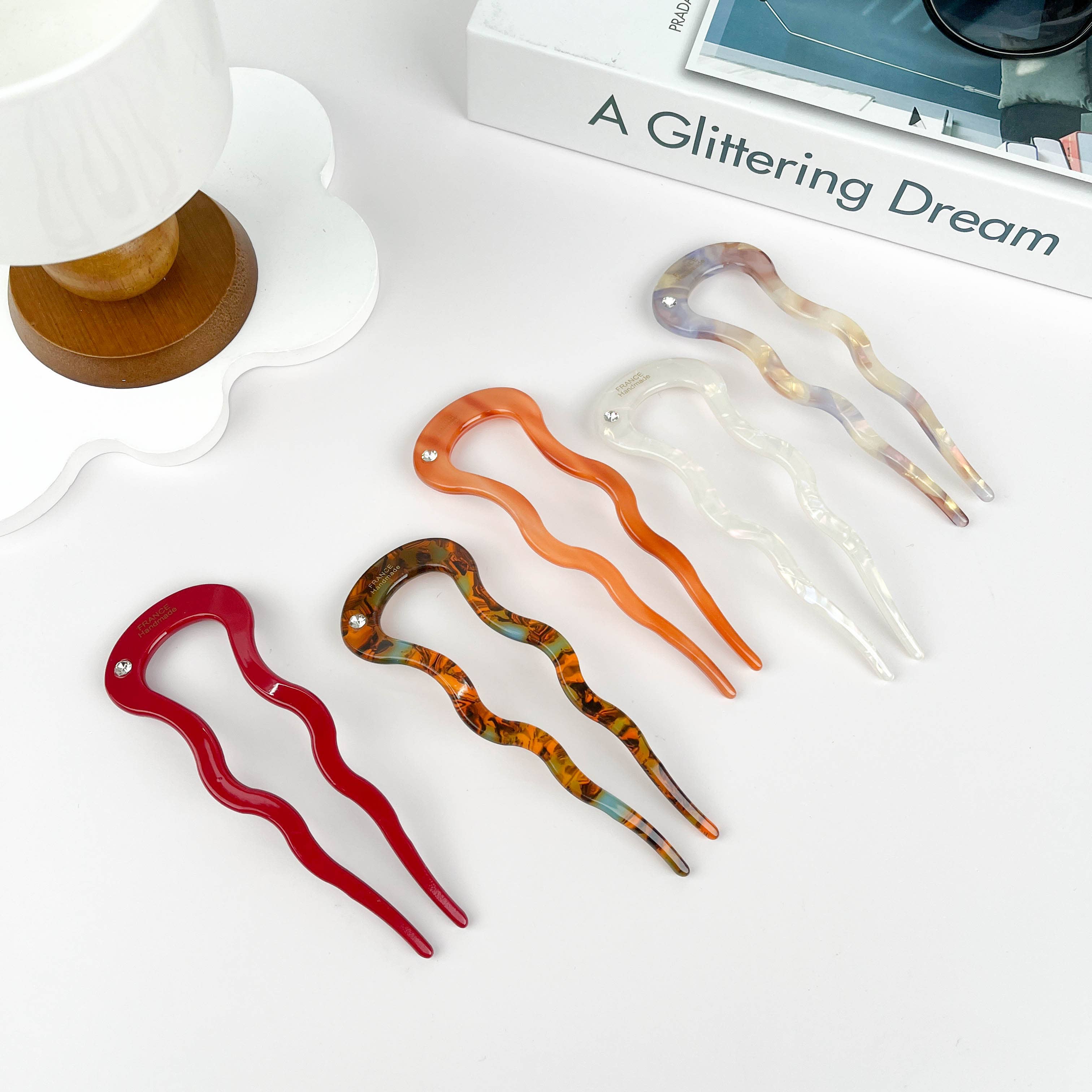 SoapElenGlen - U-Shaped Diamond Hairpin