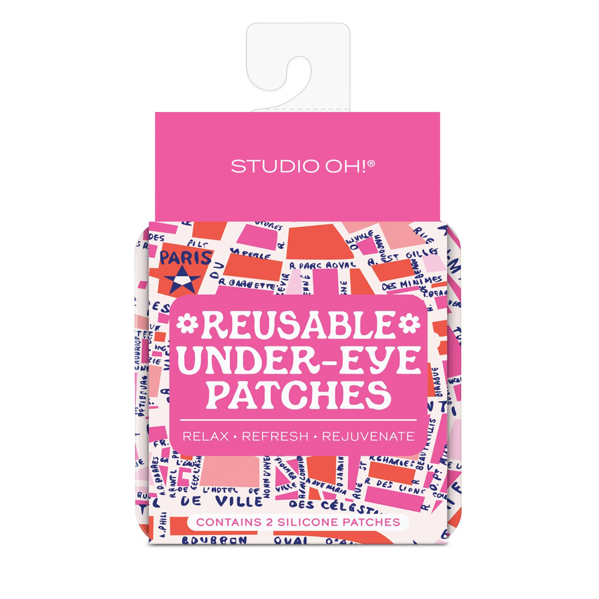 Studio Oh! - Rues de Paris Reusable Under-Eye Patches