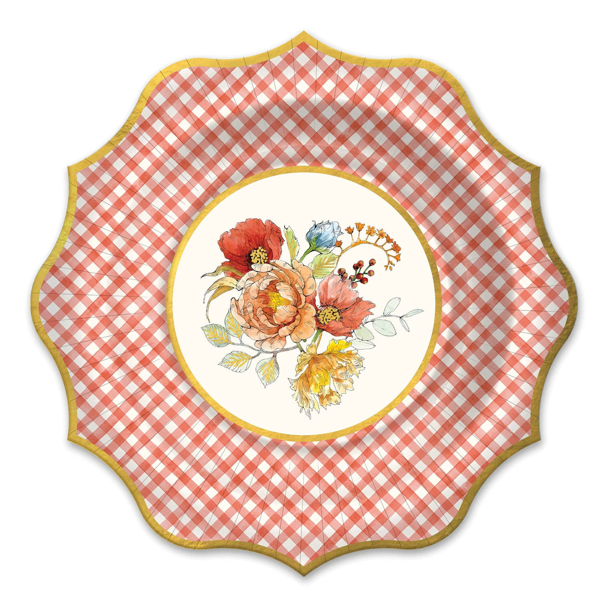 Studio Oh! - Autumn Bloom Die-Cut Luncheon Paper Plate