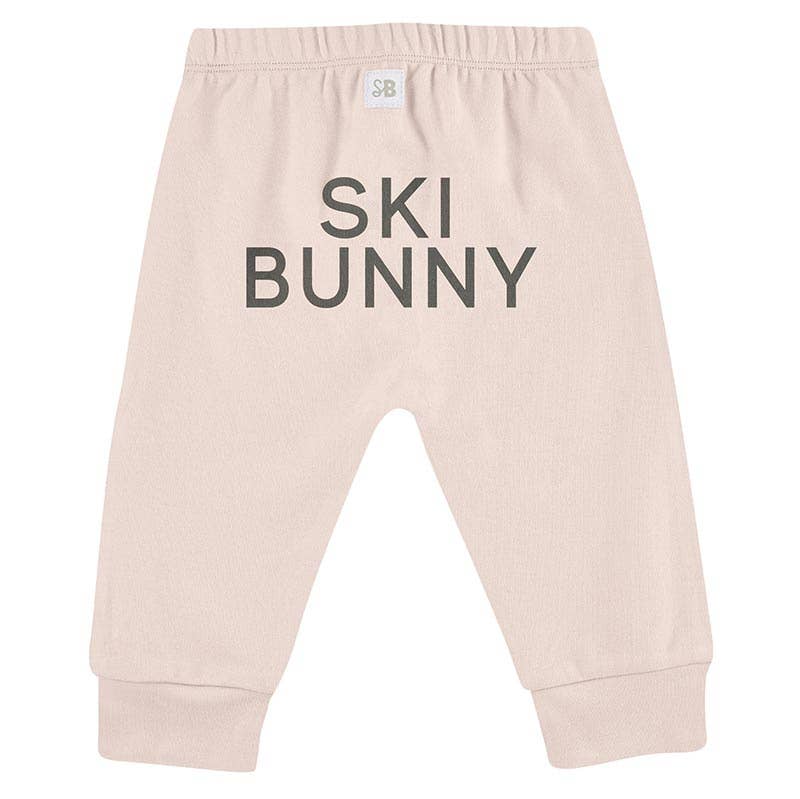 Stephan Baby by Creative Brands - Winter Wonderland Drawstring Pants - Ski Bunny