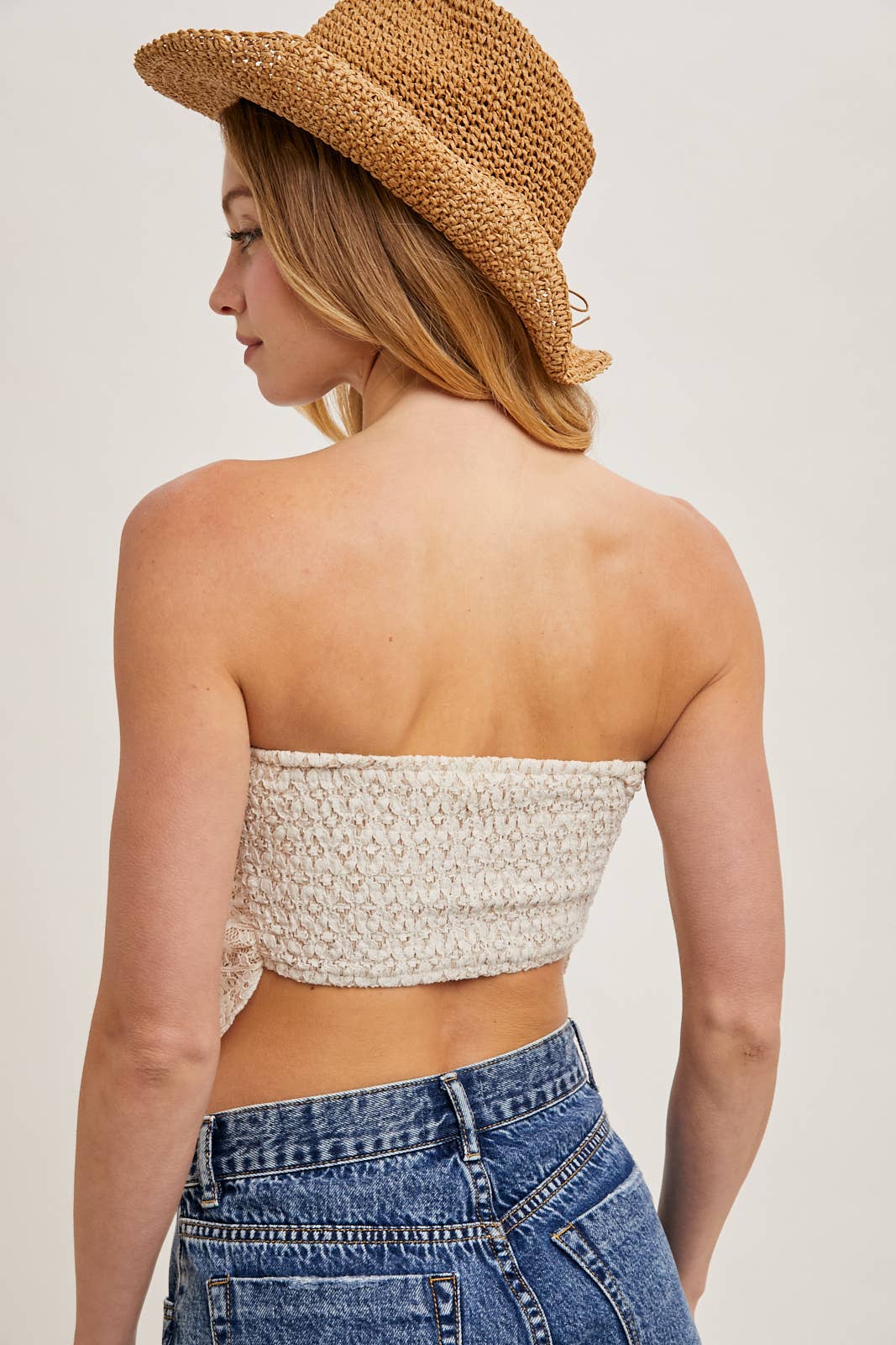 Bluivy - LACE BANDANA TOP