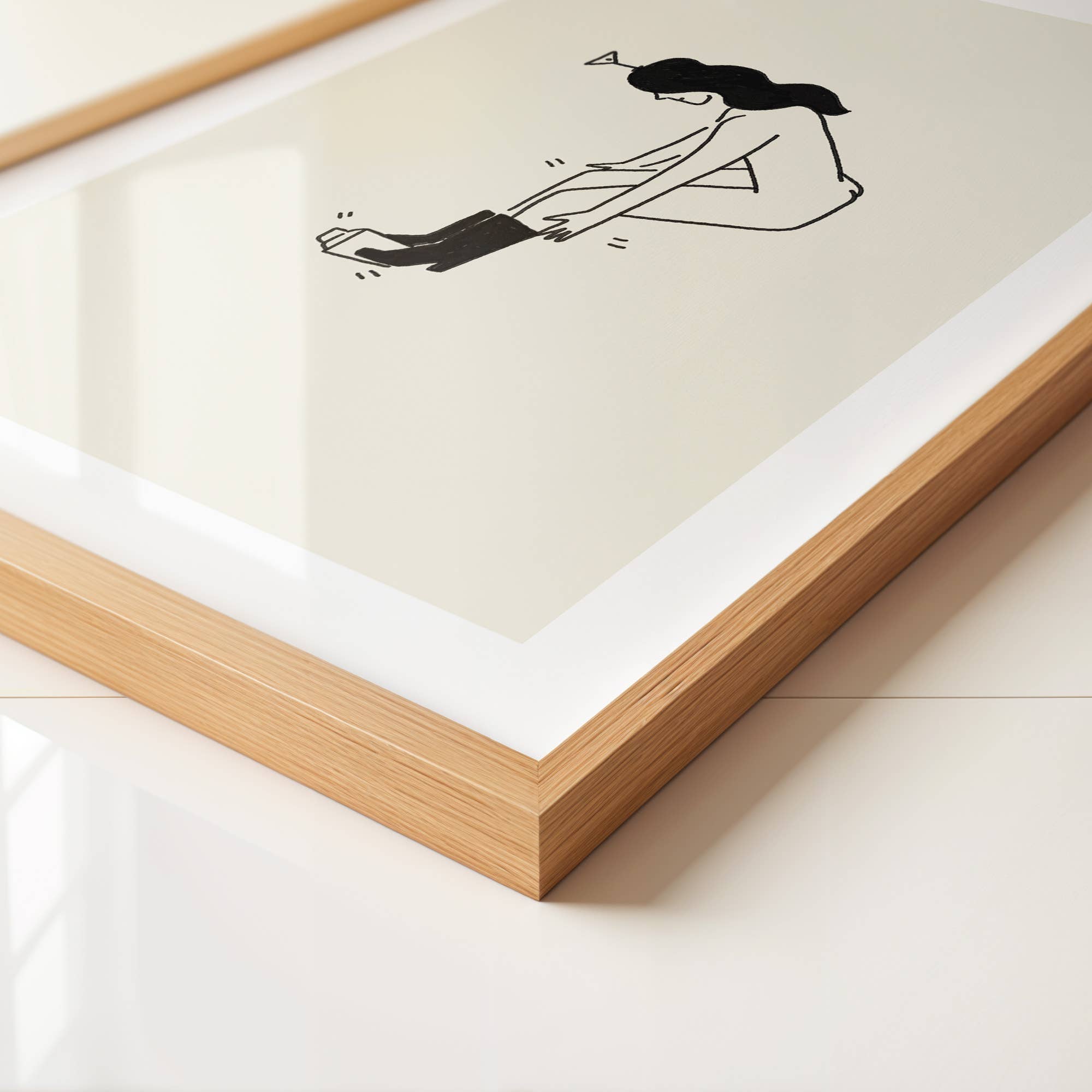 Tumbleweed Design Studio - "Party Trick" Minimal Martini Cocktail Art Print