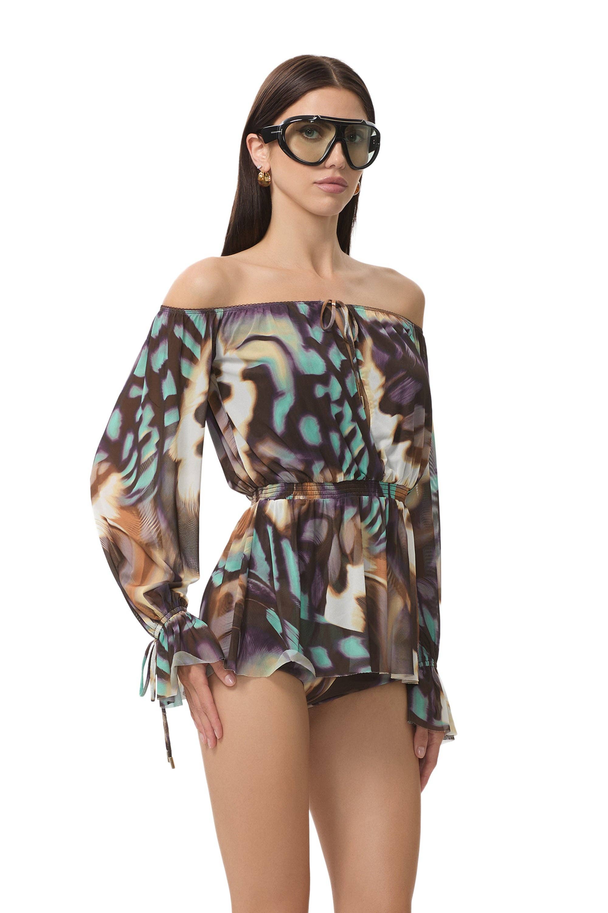 AFRM - Gordon Top - Feather Swirl