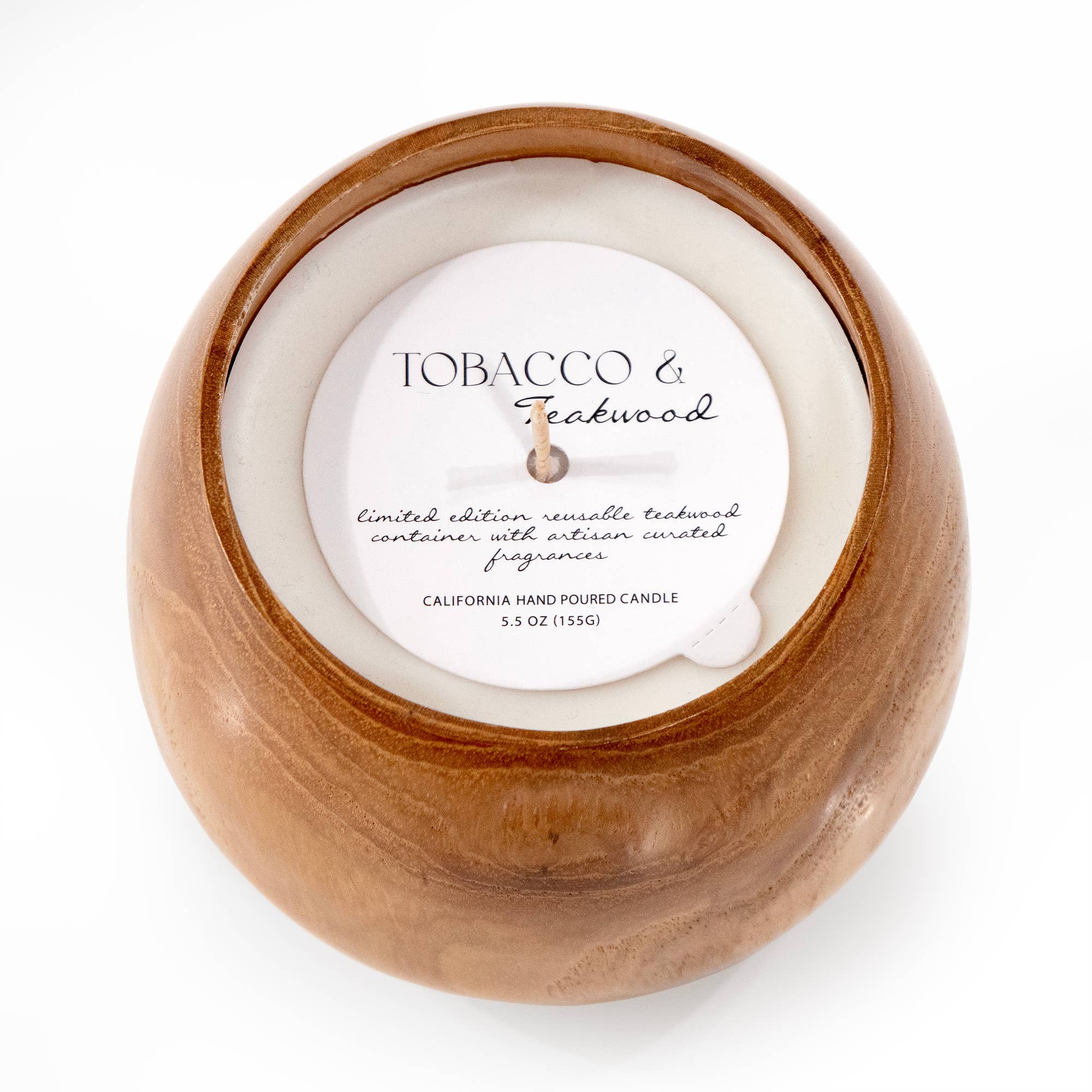 Andaluca teakwood candle