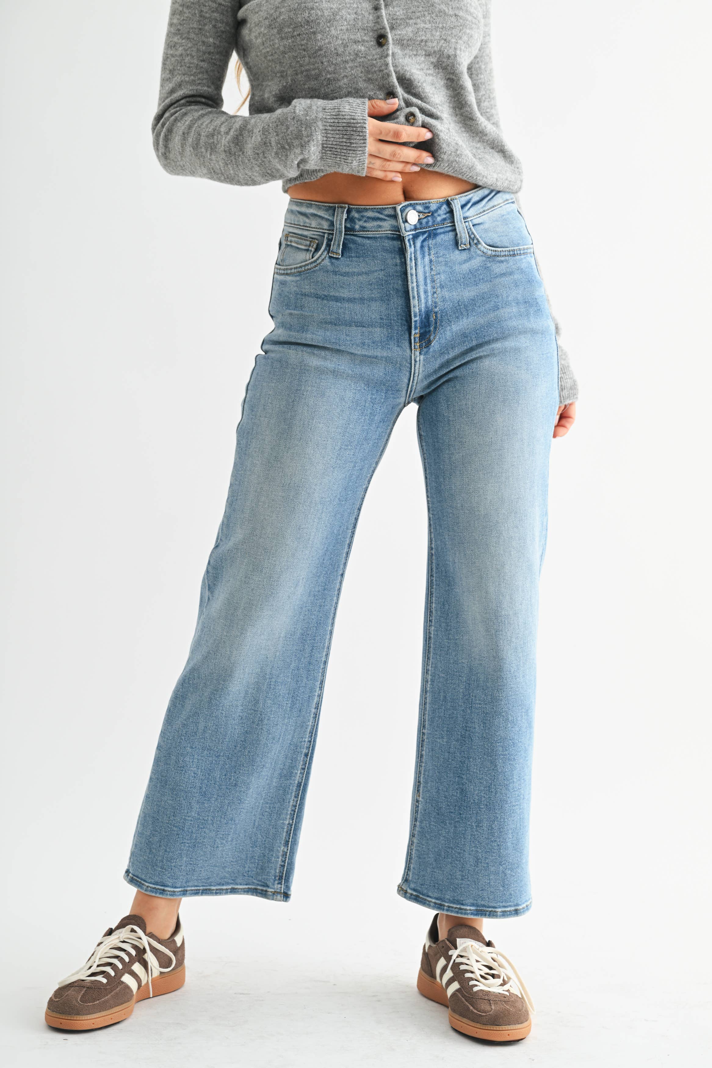 JUST BLACK DENIM The Classic Wide Leg