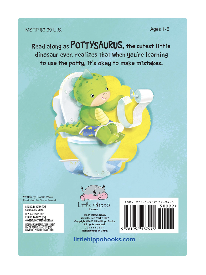 Little Hippo Books - Pottysaurus