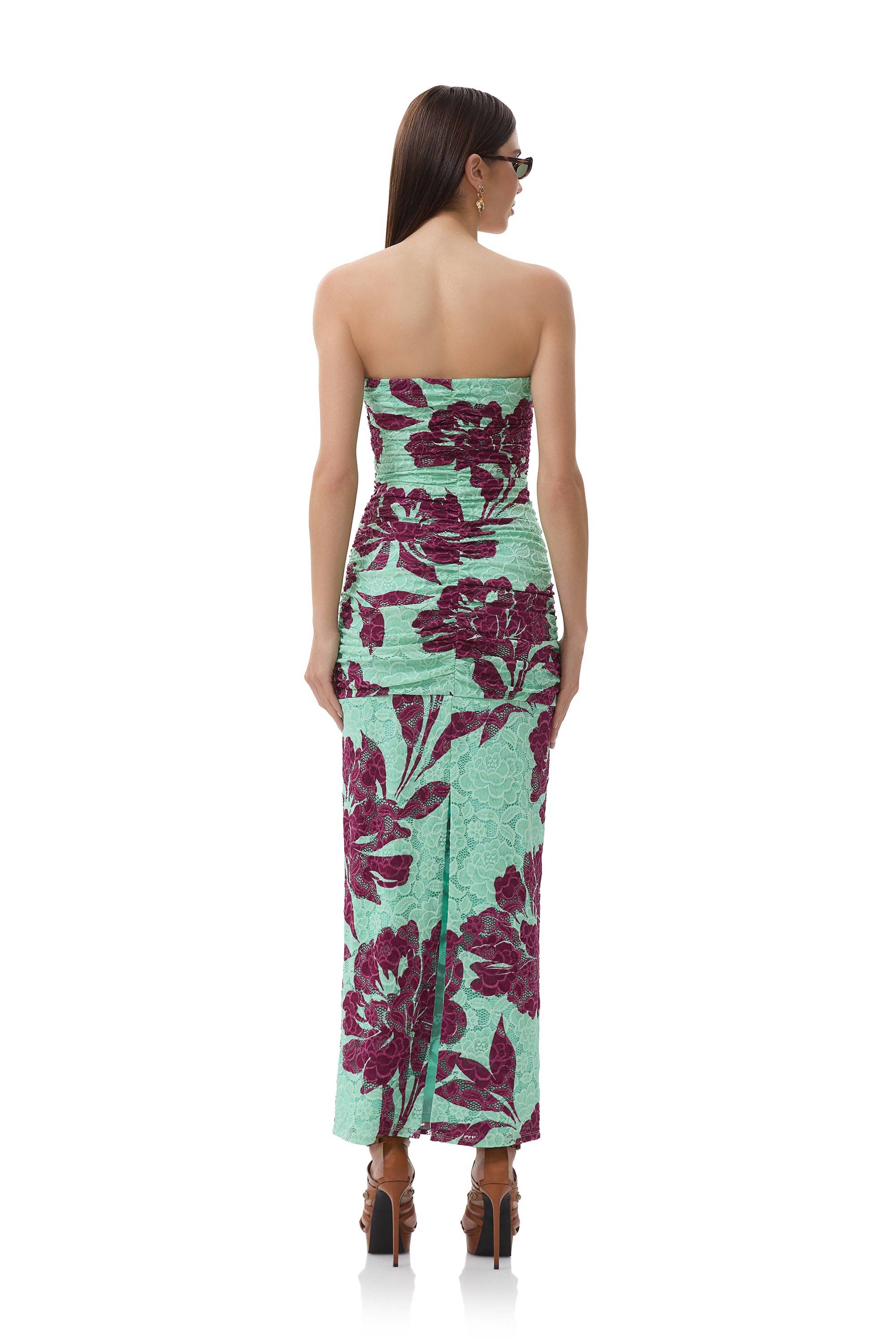 AFRM - Marlo Dress - Aqua Tropical