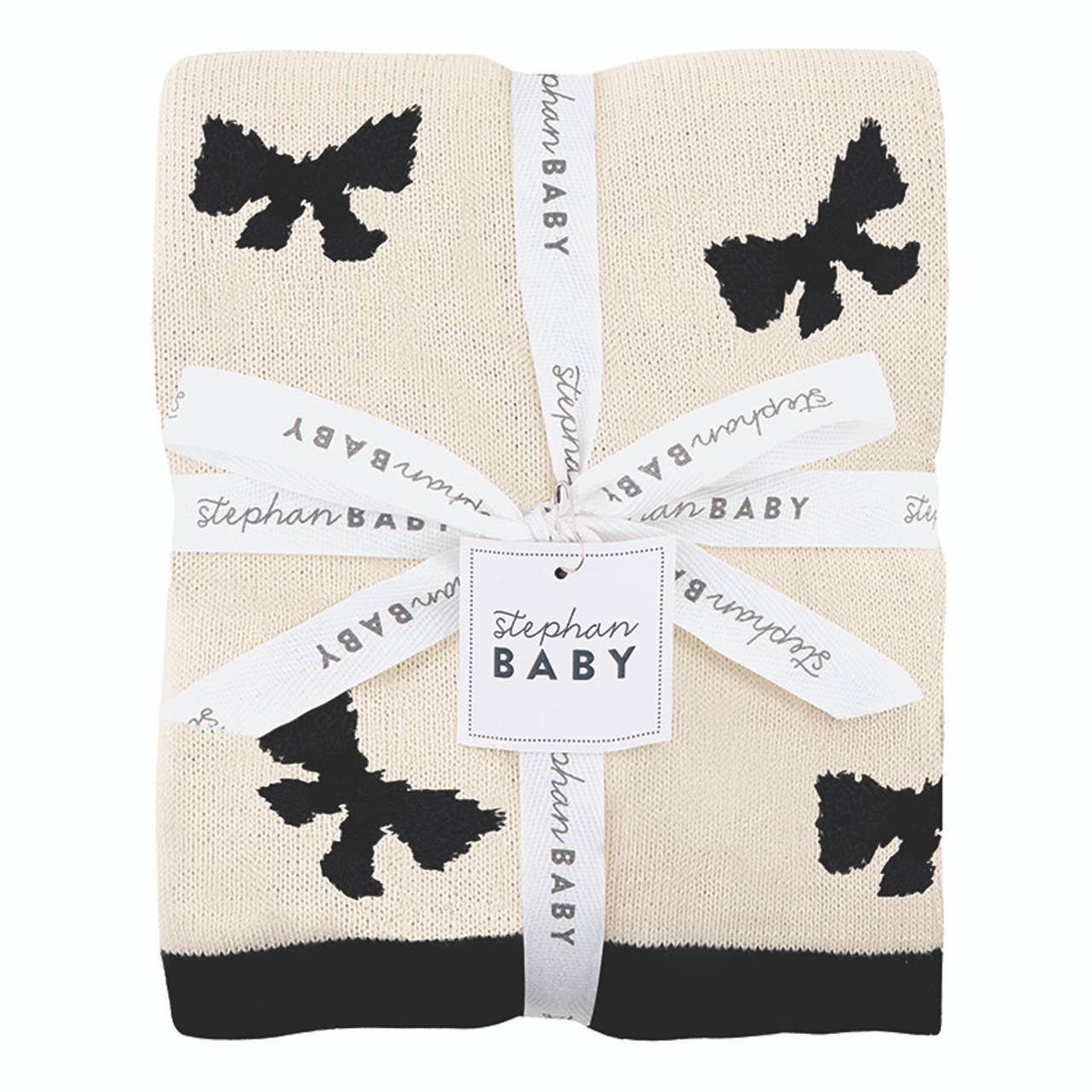 Stephan Baby by Creative Brands - Plush Blanket - Bow