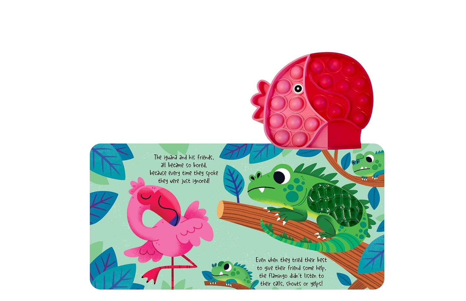 Little Hippo Books - Little Flamingo - Your Sensory Fidget Friend