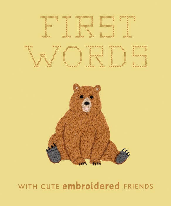 Penguin Random House LLC - First Words With Embroidered