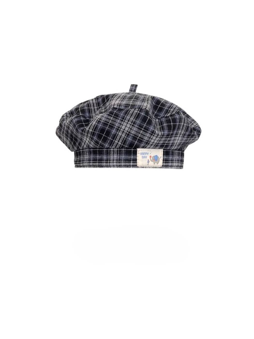 Funkyrel® Atzbranding Limited - Haila - Plaid Patch Casual Beret Hat