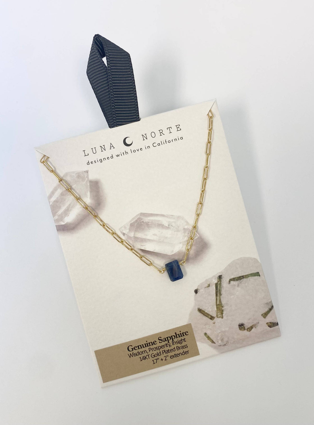 Luna Norte - Prism Gems Birthstone Necklace - September