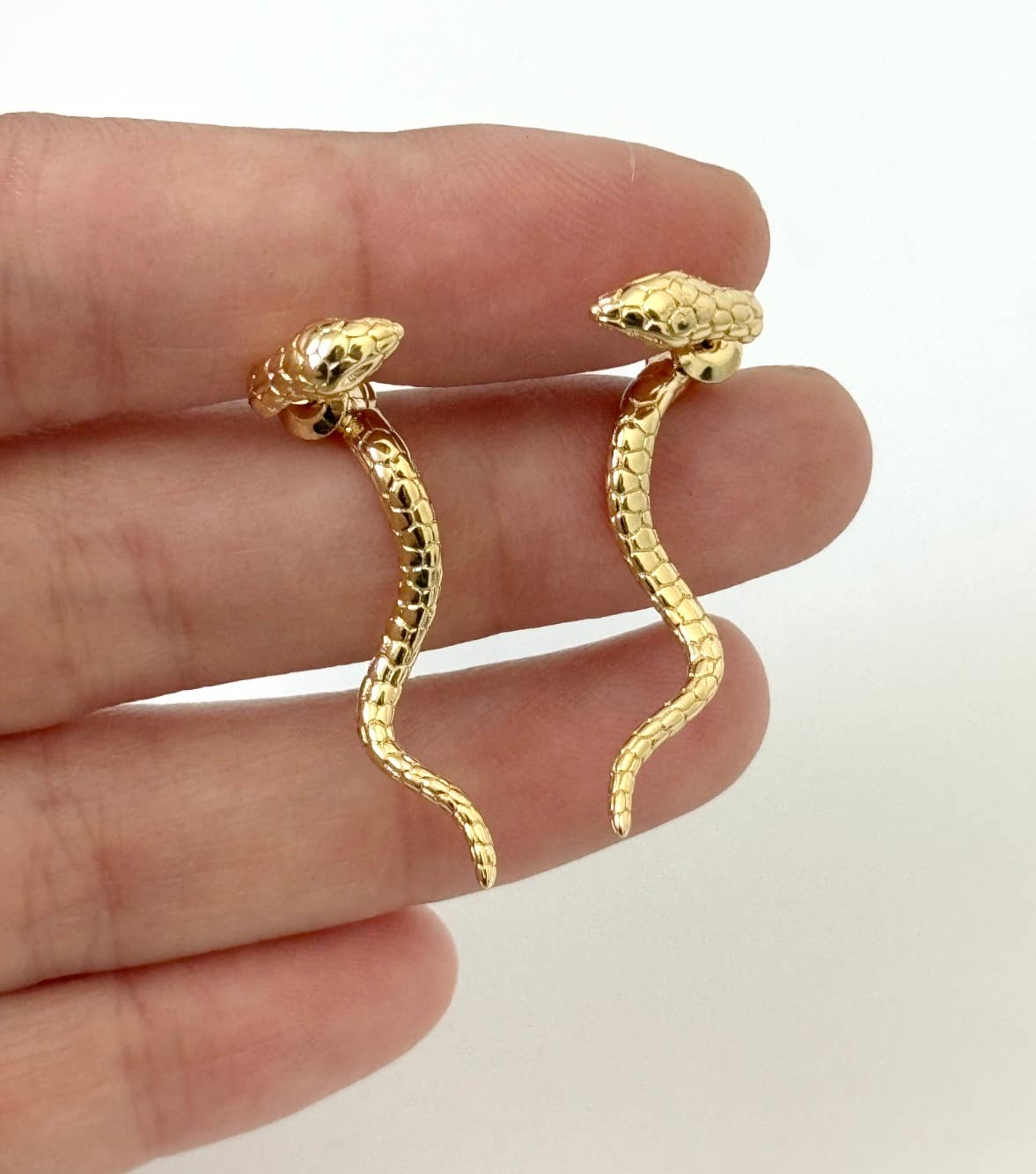Tramps+Thieves - Cleo Serpent Earrings