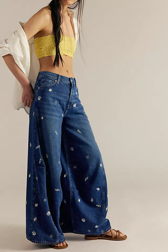 Westward Embroidered Jeans
