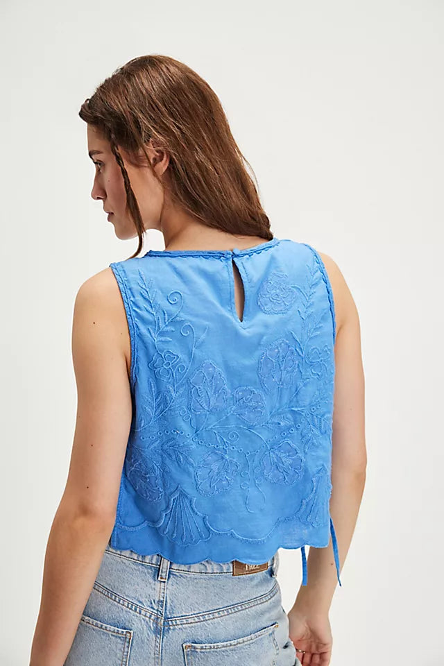 FADED GARDENS TANK / BLUE MARINA