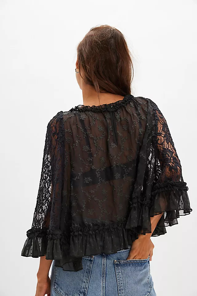 CARLY CAPE TOP / BITUMEN