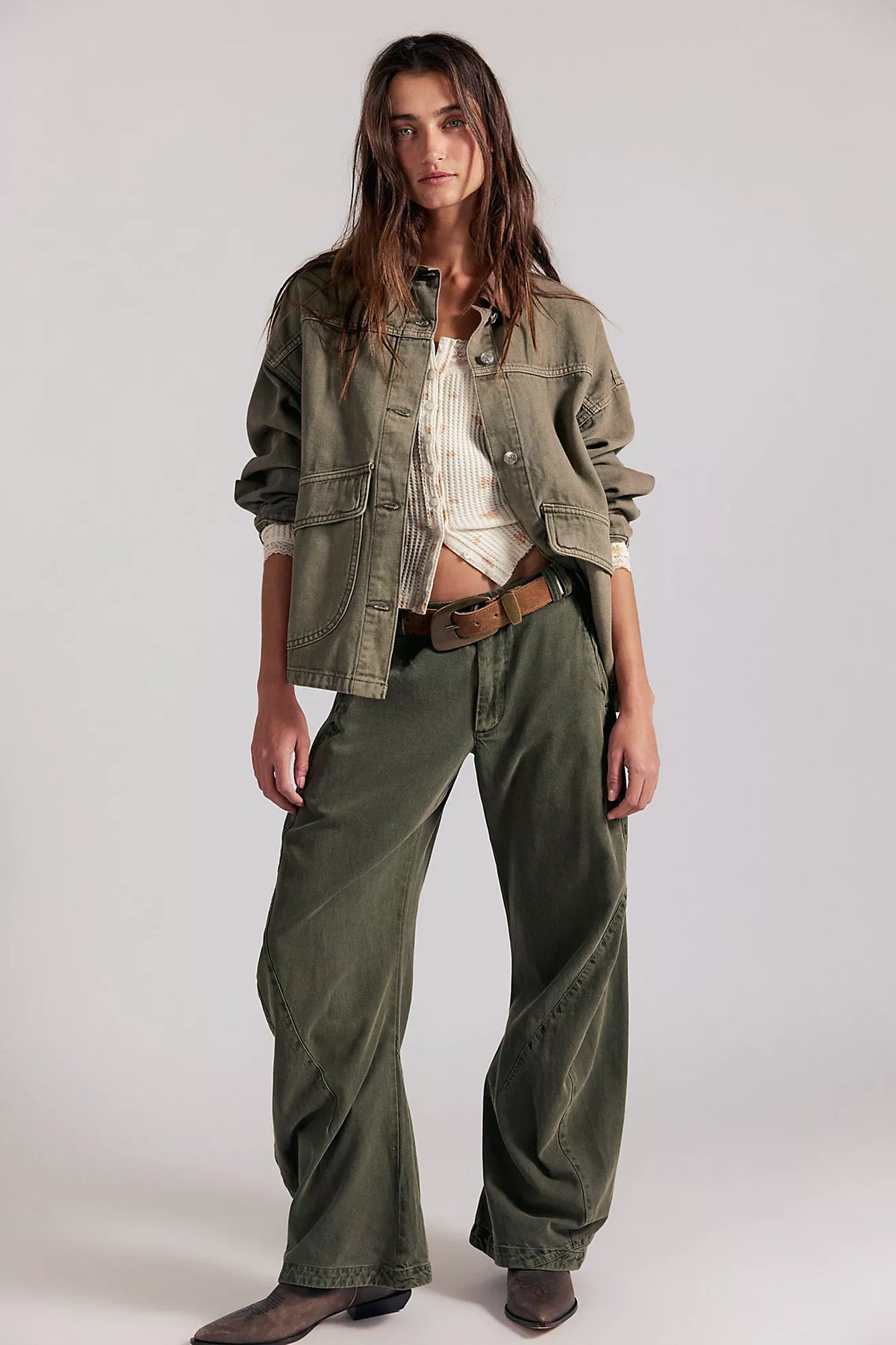Spotlight Washed Barrel Chino Trousers