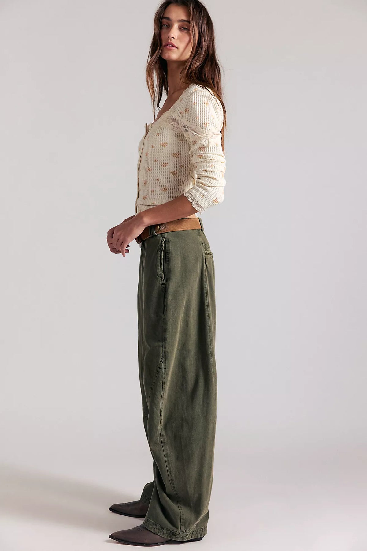 Spotlight Washed Barrel Chino Trousers