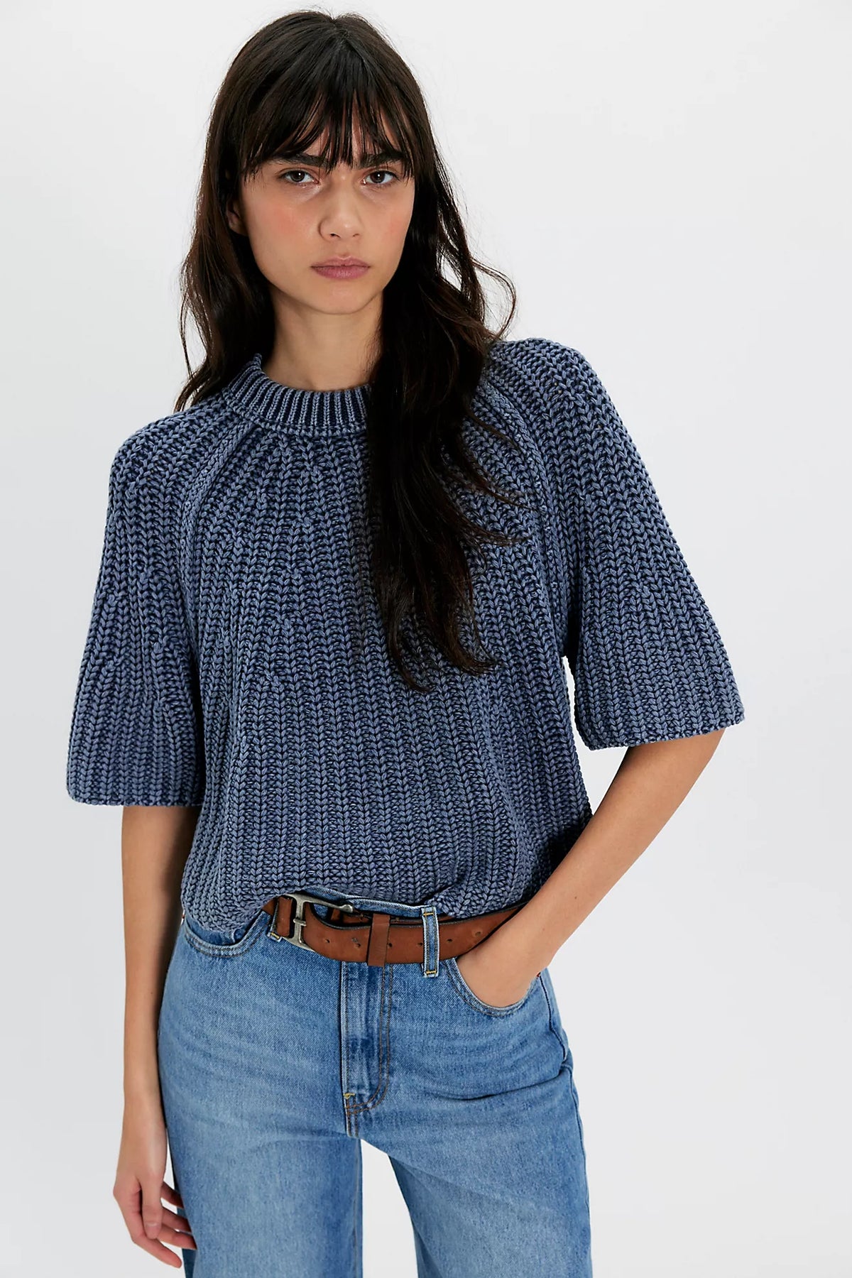 AMY SWEATER TEE / NAVY ACADEMY