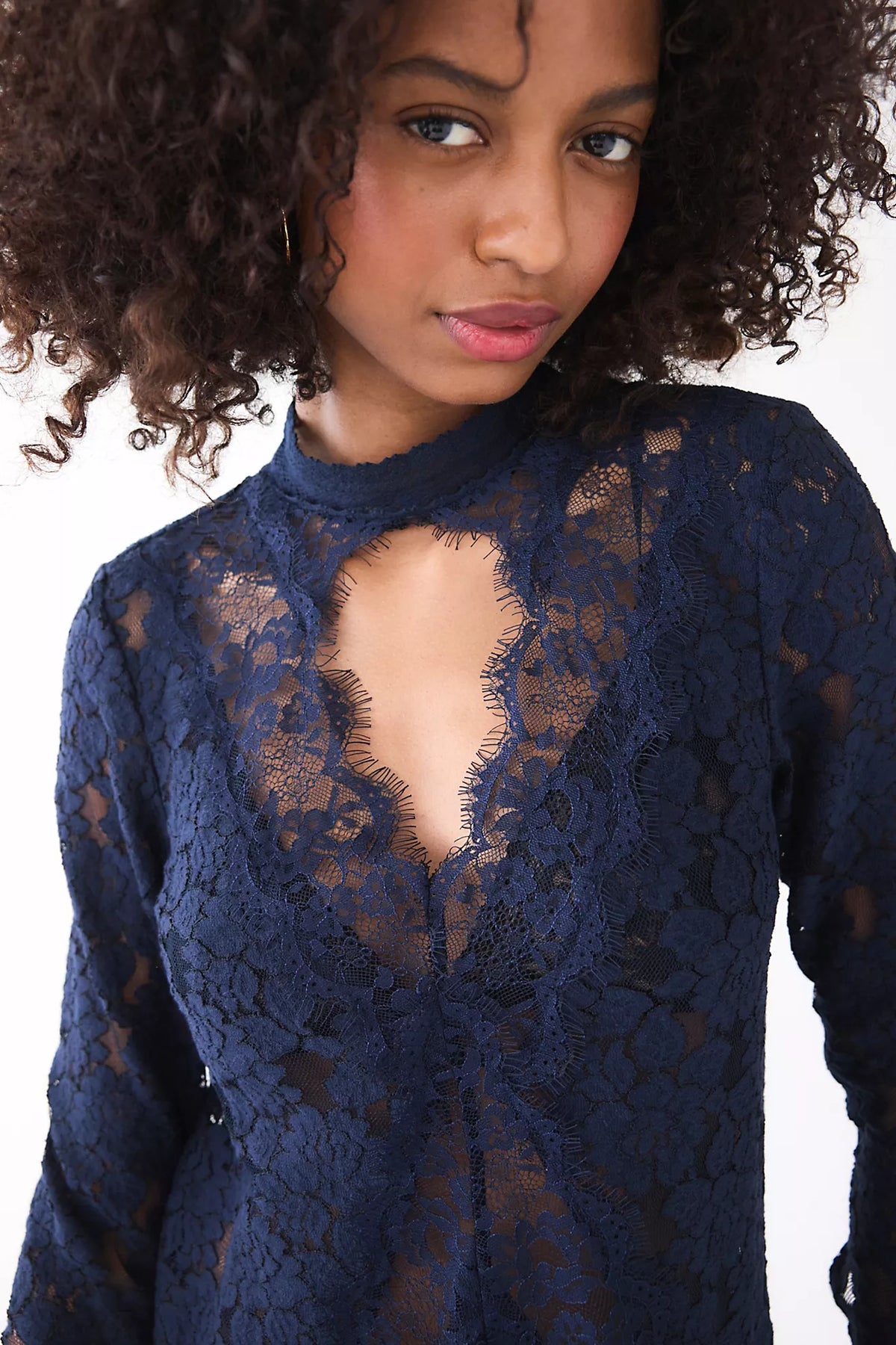 FIRST CRUSH LACE TUNIC / IVORY