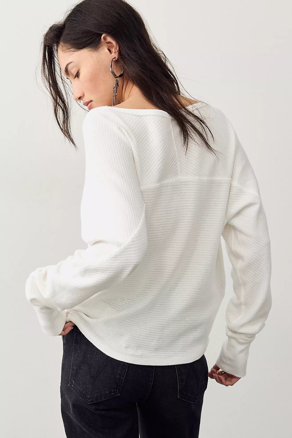 JESS LONG SLEEVE / CLEAN IVORY