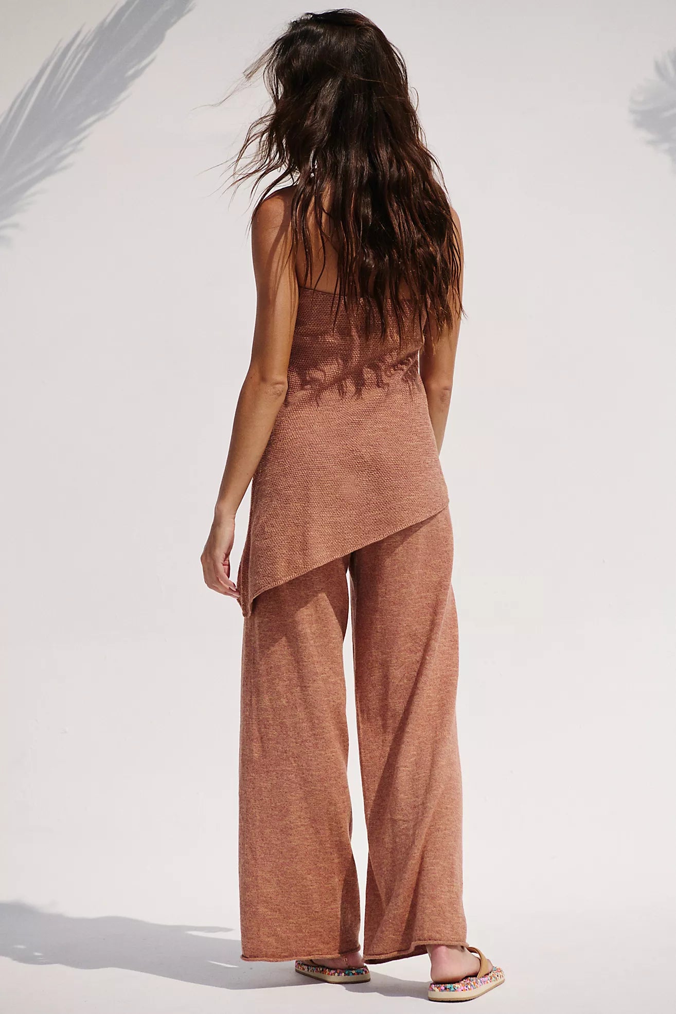 Krista Cotton-Linen Sweater Set