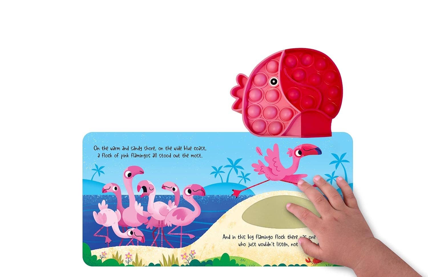 Little Hippo Books - Little Flamingo - Your Sensory Fidget Friend